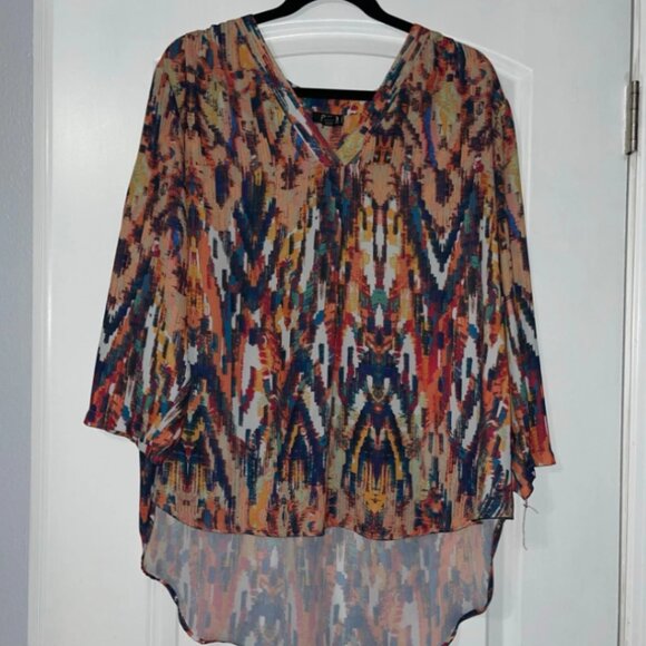 Tops - A.N.A multicolor blouse in great condition